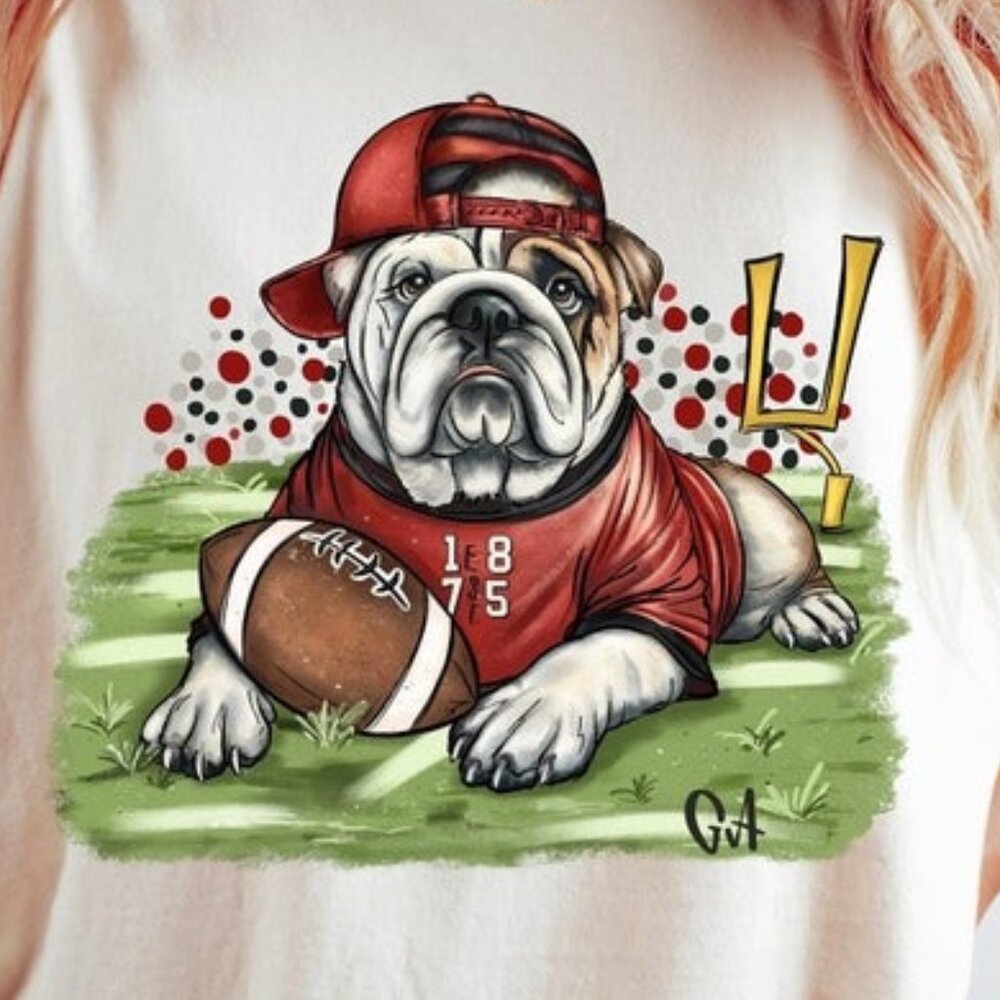 Go Bulldogs Shirt,Football Bulldogs T-shirt - Picture 2 of 4